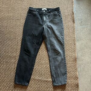 Abercrombie & fitch two tone black/grey jeans, size 30 regular.